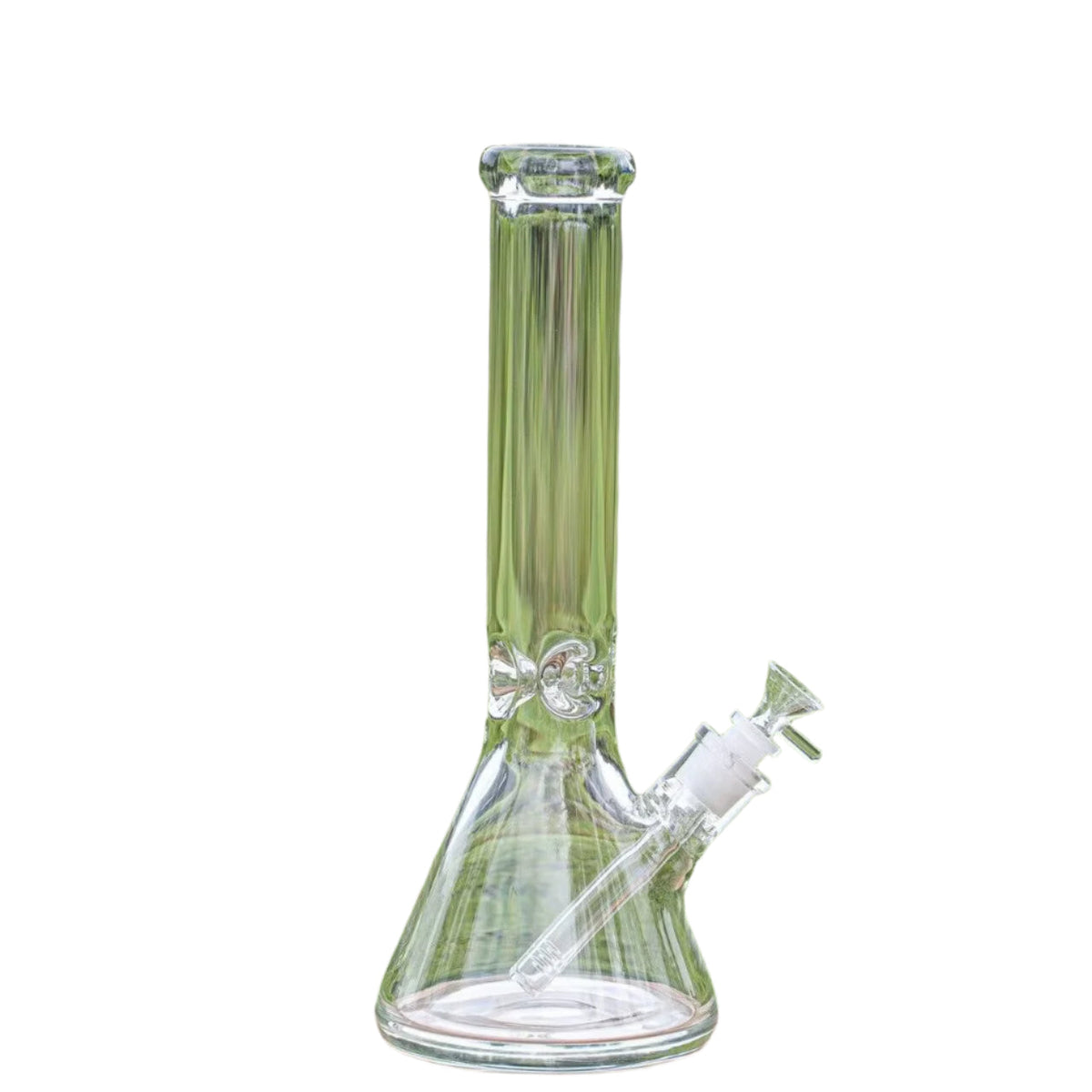 10 Inch Glass Beaker Water Pipe – 5 Assorted Colors | Wholesale Pricing - Black