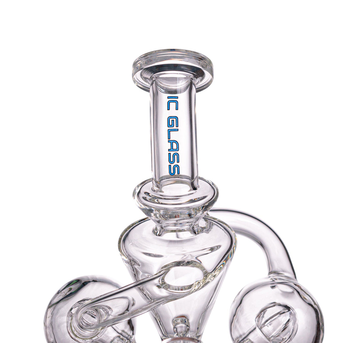 IC GLASS Premium Design Recycler with Side Percs