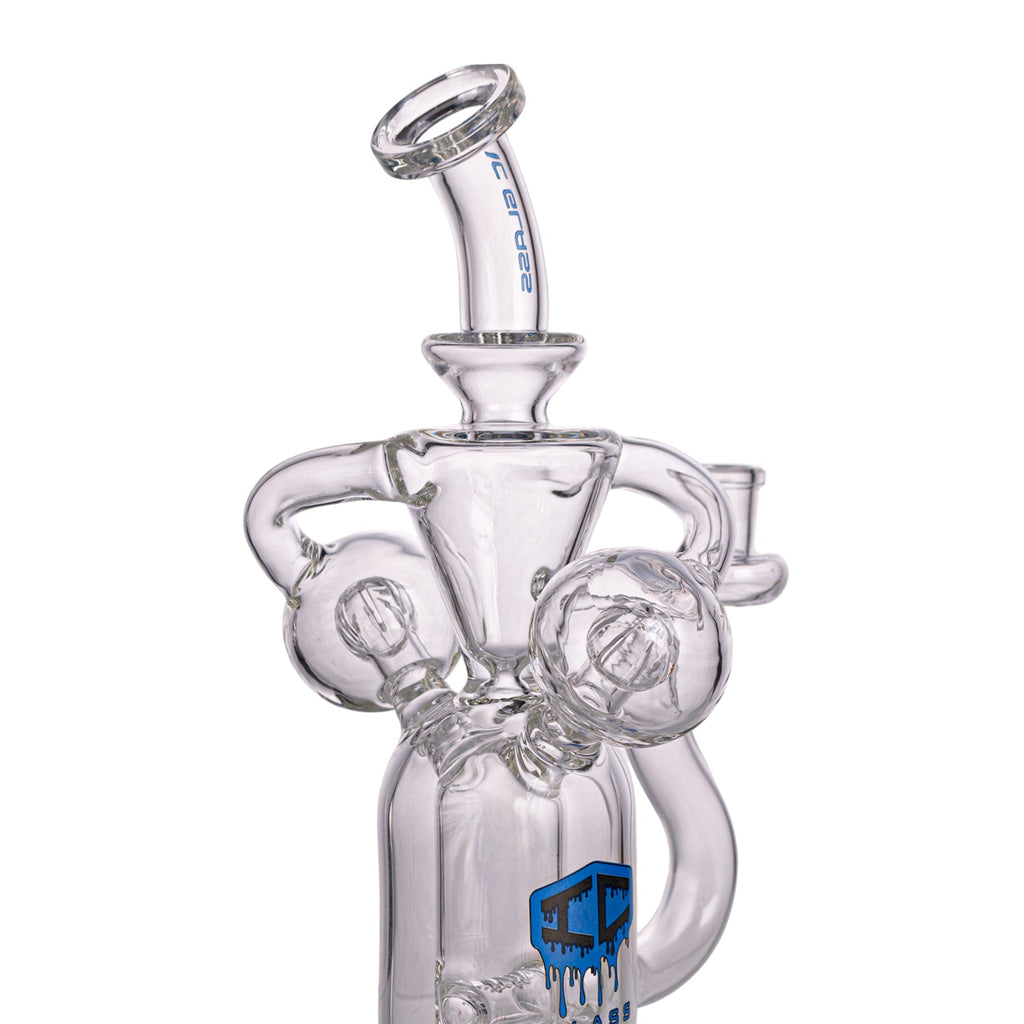 IC GLASS Premium Design Recycler with Side Percs