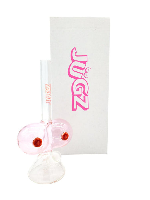 Jugz Beaker A-Cup Bong – Glass Water Pipe with Downstem & Bowl Piece