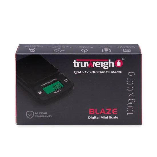 Truweigh - Blaze Digital Scale | Single Unit - 100gm