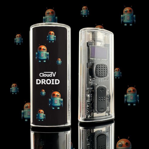 CloudV - Droid 510 Smart Battery | Adjustable & Intelligent Vaping Power | Single Unit