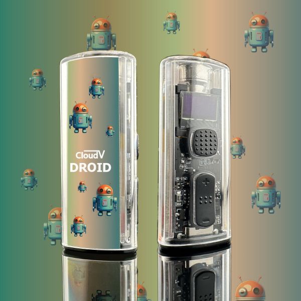 CloudV - Droid 510 Smart Battery | Adjustable & Intelligent Vaping Power | Single Unit
