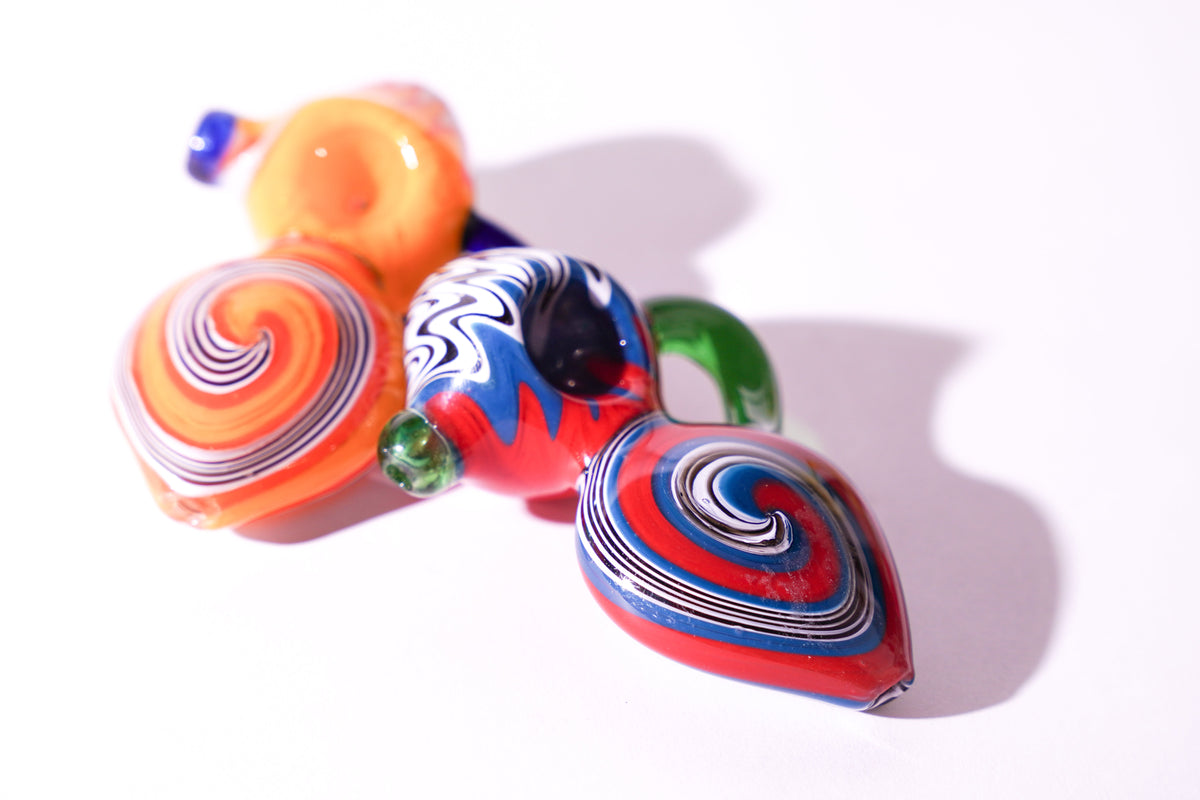 Twist Tail Wig Wag Hand Pipe